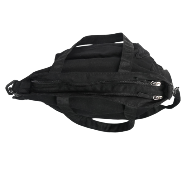 black tote bag